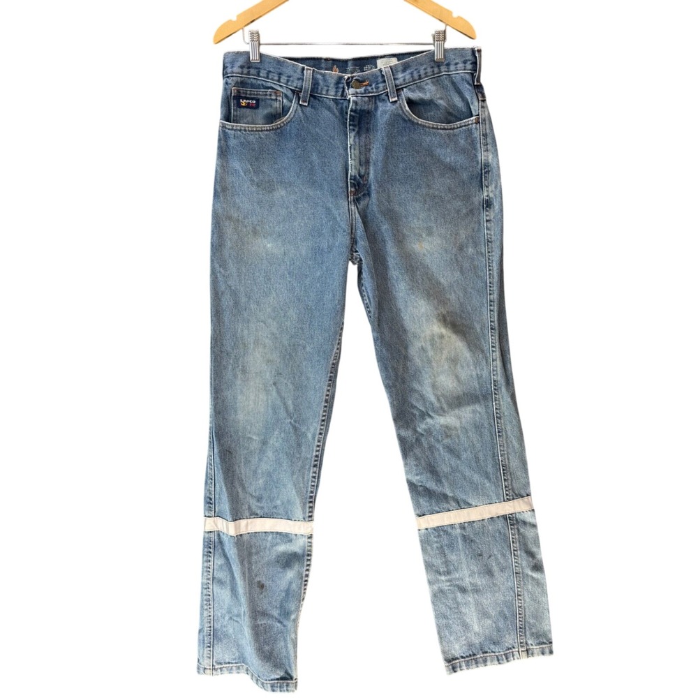 LAPCO FR WorkJeans CAT 2 Flame‎ Resistant NFPA 2112 Mens 35x34 (Tagged 34x36)